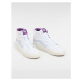 VANS Sk8-hi Premium Leather Shoes Unisex White, Size