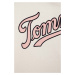 Kojenecké tričko Tommy Hilfiger béžová barva