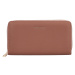 Velká stylová dámská koženková peněženka Julien, sytě růžová