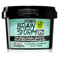 Beauty Jar Brainstorm jemný peeling pro pokožku hlavy 100 g