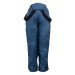 ALPINE PRO ERLO Dětské lyžařské kalhoty, tmavě modrá, velikost
