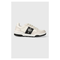 Kožené sneakers boty Chiara Ferragni bílá barva, CF3205_034