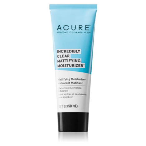 ACURE Incredibly Clear hydratační matující krém 50 ml