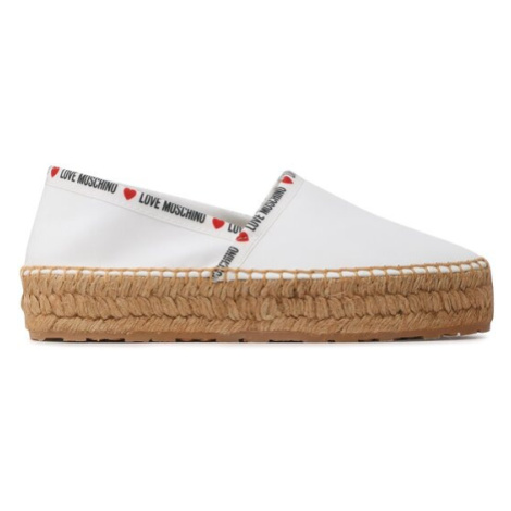 Espadrilky LOVE MOSCHINO