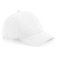 Beechfield Unisex bavlněná kšiltovka B62N White