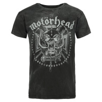 Motörhead Iron Cross Tričko antracitová