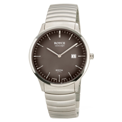 Boccia 3645-04 Men`s Watch Royce Titanium 40mm Boccia Titanium