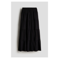 H & M - Maxi sukně - černá