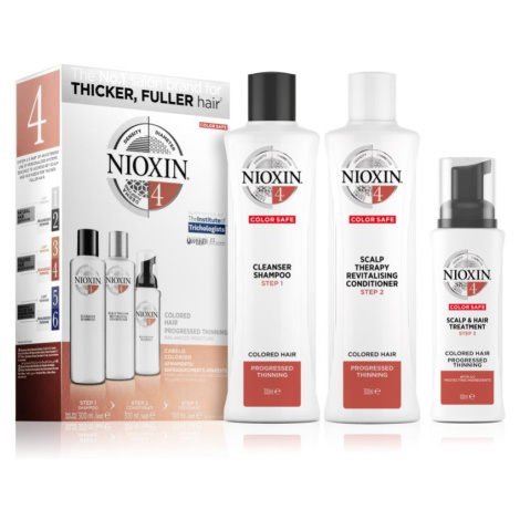 Nioxin System 4 Color Safe dárková sada pro barvené vlasy