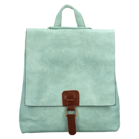 Stylový dámský kabelko-batoh Friditt, zelená Paolo Bags