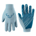 Dynafit Upcycled Thermal Gloves pánské upcyklované termo rukavice Blue Fog