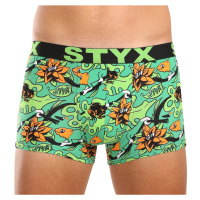 Pánské boxerky Styx art sportovní guma tropic