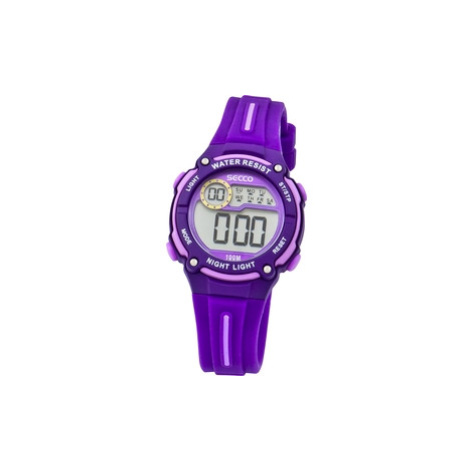 Dětské vodotěsné digitální hodinky Secco S DIP-005