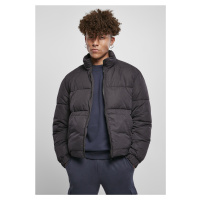 Cropped Puffer Jacket černá