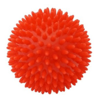 Kine-MAX Pro-Hedgehog Massage Ball - červený