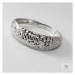 Dámský prsten z bílého zlata YZ1821B