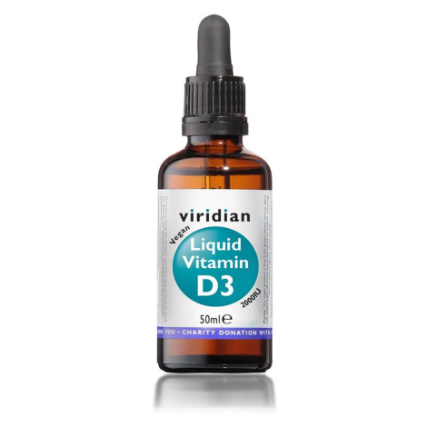EXP 11.2023 - Liquid Vitamin D3 2000iu 50 ml - Viridian