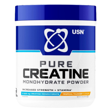 USN Pure Creatine Monohydrate 500 g - červený ovocný punč