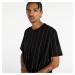 Tričko Urban Classics Oversized Pinstripe Tee Black