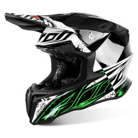 AIROH Twist Spot TWSP17 off-road helma černá/bílá