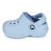 Crocs Classic Lined Clog T Modrá