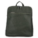 Trendový dámský batoh Trumio, tmavě zelená