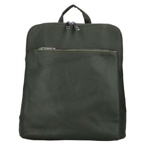Trendový dámský batoh Trumio, tmavě zelená INT COMPANY