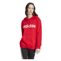 Dámská mikina s kapucí ADIDAS W LIN FT HD-IY9187-Red