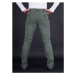 Stylové pánské zelené kalhoty Armani Jeans