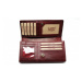 Lagen Dámská kožená peněženka V-2102/T vínová
