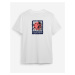 Trendyol White California Printed Regular Cut T-shirt