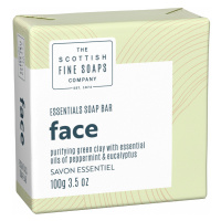 Scottish Fine Soaps Pleťové mýdlo Face - Peprmint & Eukalyptus 100 g