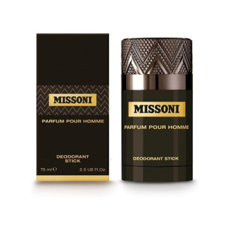 Missoni Missoni Pour Homme - tuhý deodorant 75 ml