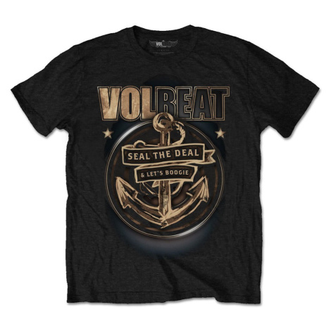 Volbeat Tričko Anchor Unisex Black