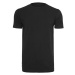 Build Your Brand Pánské tričko s kulatým výstřihem BY004 Black