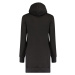 Dámské mikinové šaty s kapucí Geographical Norway Fabienne Barva: Černá