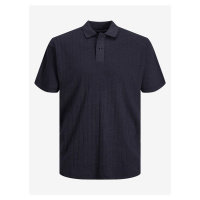 Tmavě modré polo tričko Jack & Jones Connor - Pánské