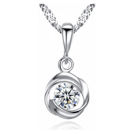 Linda's Jewelry Stříbrný náhrdelník Grácie Ag 925/1000 INH133
