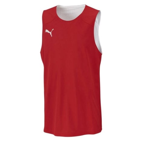 Puma DACH PRACTISE JERSEY Oboustranný pánský dres, červená, velikost