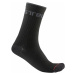 Castelli Distanza 20 Sock Black 2XL Cyklo ponožky