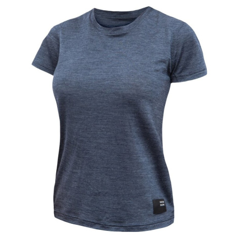 Dámské merino triko SENSOR Merino Lite modré