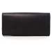 Jednoduchá dámská kožená peněženka Otília černá
