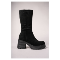 Riccon Henelra Women's Boots 0012270 Black Suede