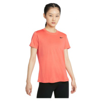 Nike DRI-FIT LEGEND Dámské tréninkové tričko, lososová, velikost