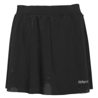 Fitforce RENDA Dámská běžecká sukně 2 v 1, černá, velikost