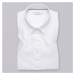 Dámská košile bílé barvy s vystouplým jemným vzorem 11864