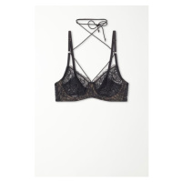 Tezenis Balkonetka Paris Midnight Lace Žena Cerná