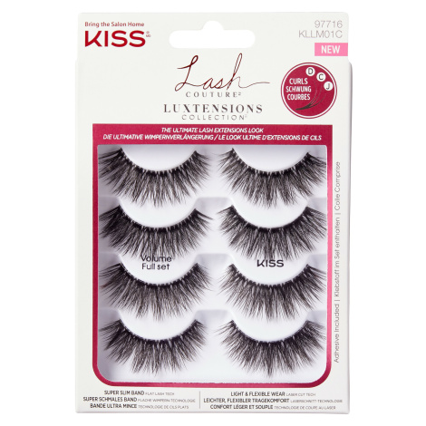 KISS Umělé řasy LuXtension Multipack Volume Full Set