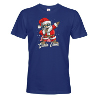 Pánské triko Santa Claus dab dance - vtipné vánoční triko