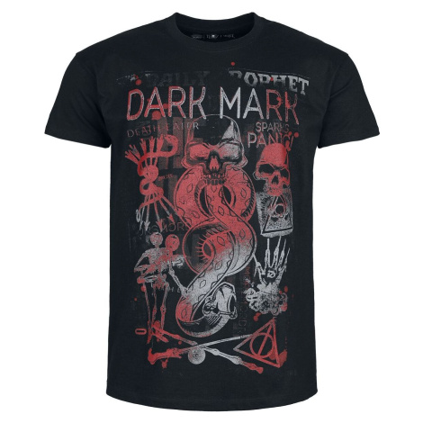 Harry Potter Dark Mark Tričko černá